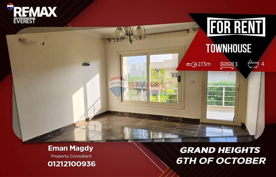 Townhouse for Rent – Grand Heights Compound - Pamja 2