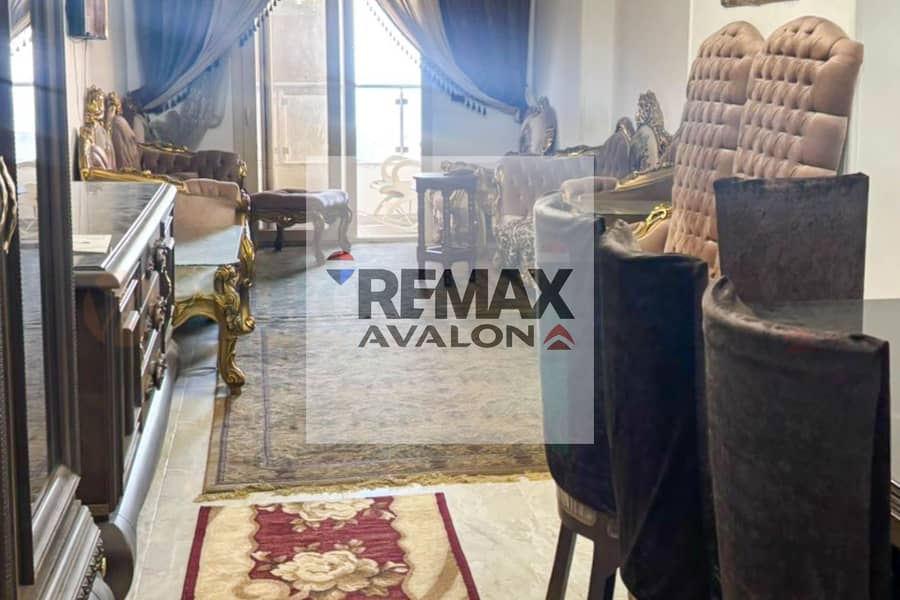 Apartment for rent, licensed, with a sea view, 140m, Al-Ibrahimiyah (Sh. Tanis) - Widok 2