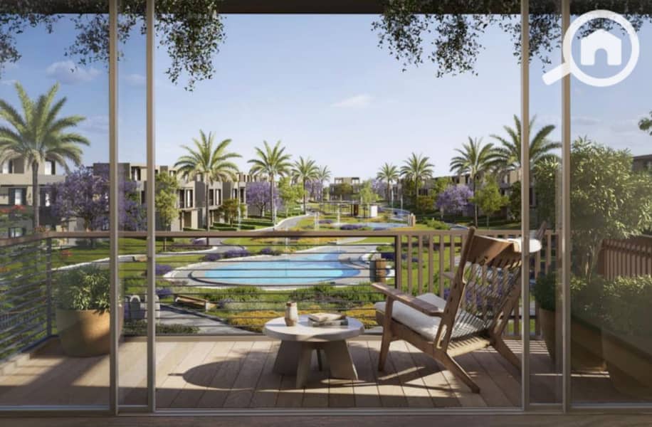 Apartment special view for sale in Garden Lakes compound Hyde Park, 6th of October - Mehr
