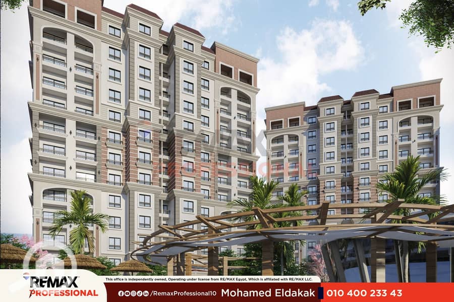 Open view fully finished lowest down payment installments over 5 years apartment for sale in Sawari - Widok 5