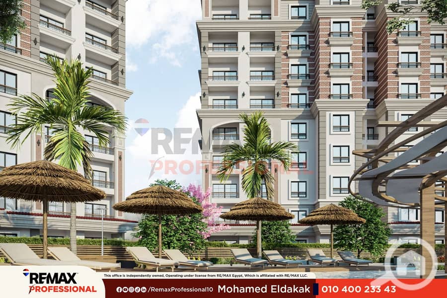 Open view fully finished lowest down payment installments over 5 years apartment for sale in Sawari - Widok 6