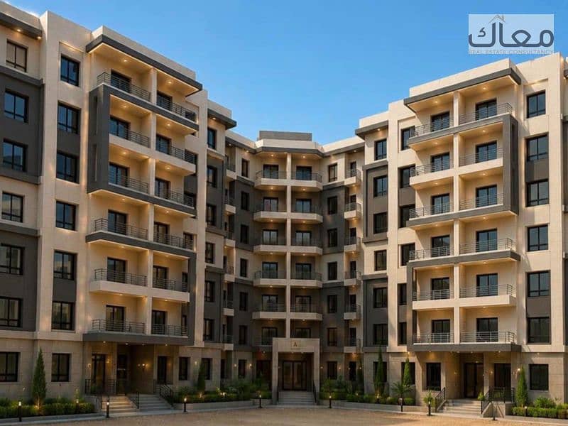 Fully Finished Apartment Facing Open Air Mall Madinaty Directly on Suez Road with 10 Years Installments - Vista 2