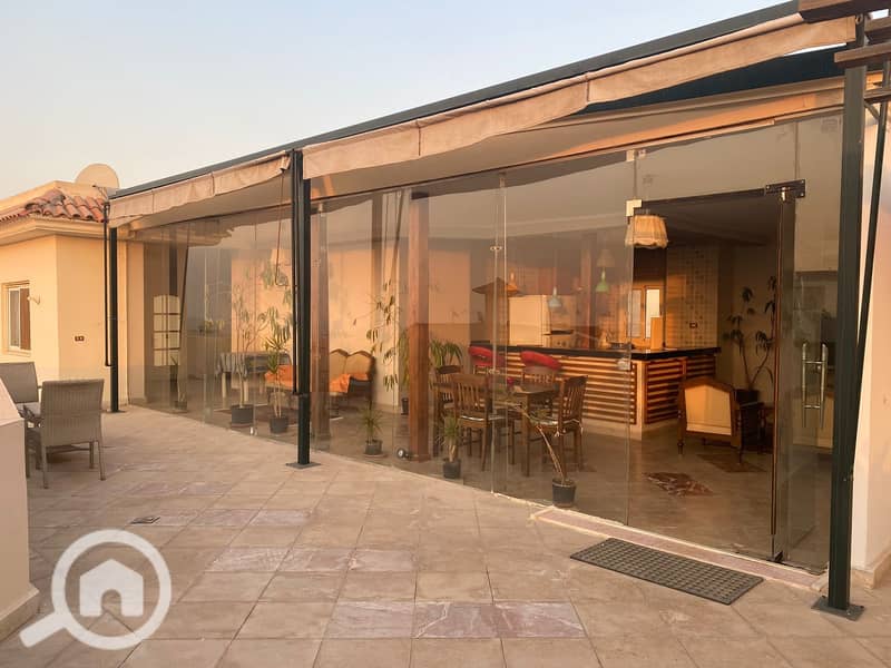 Rooftop for rent furnished in South Academy Compound - Widok 2