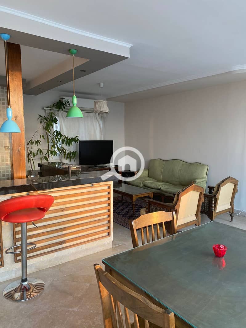 Rooftop for rent furnished in South Academy Compound - Widok 4