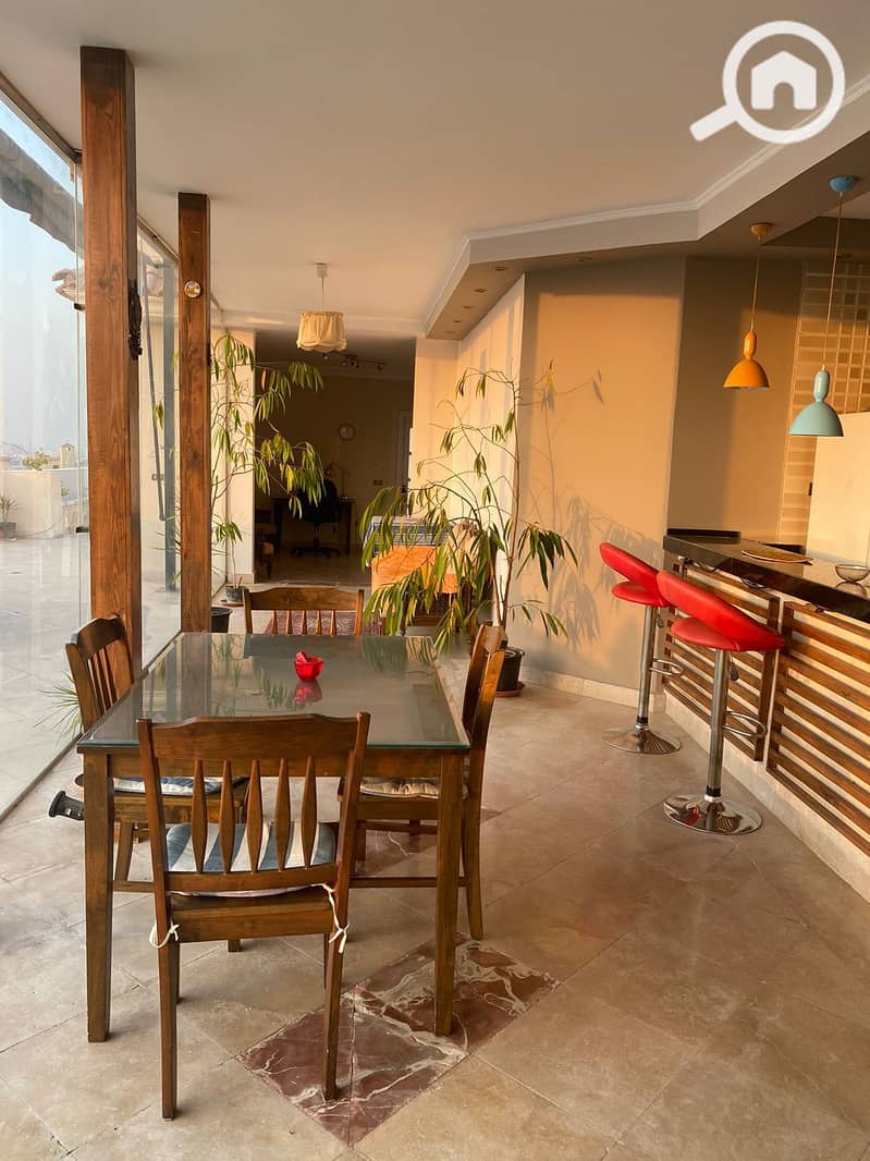 Rooftop for rent furnished in South Academy Compound - Widok 5