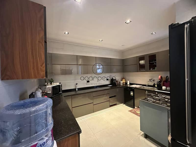 Luxury Sky Estate & Ready to Move | Grand 450m Duplex Roof for Sale - La Mirada New Cairo - Direct Lake View - Widok 4