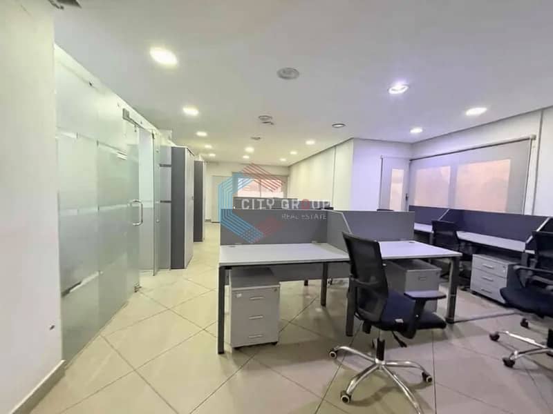 Furnished office for rent in a prime location on the Maadi Ring Road, 500 meters - Aanzicht 4