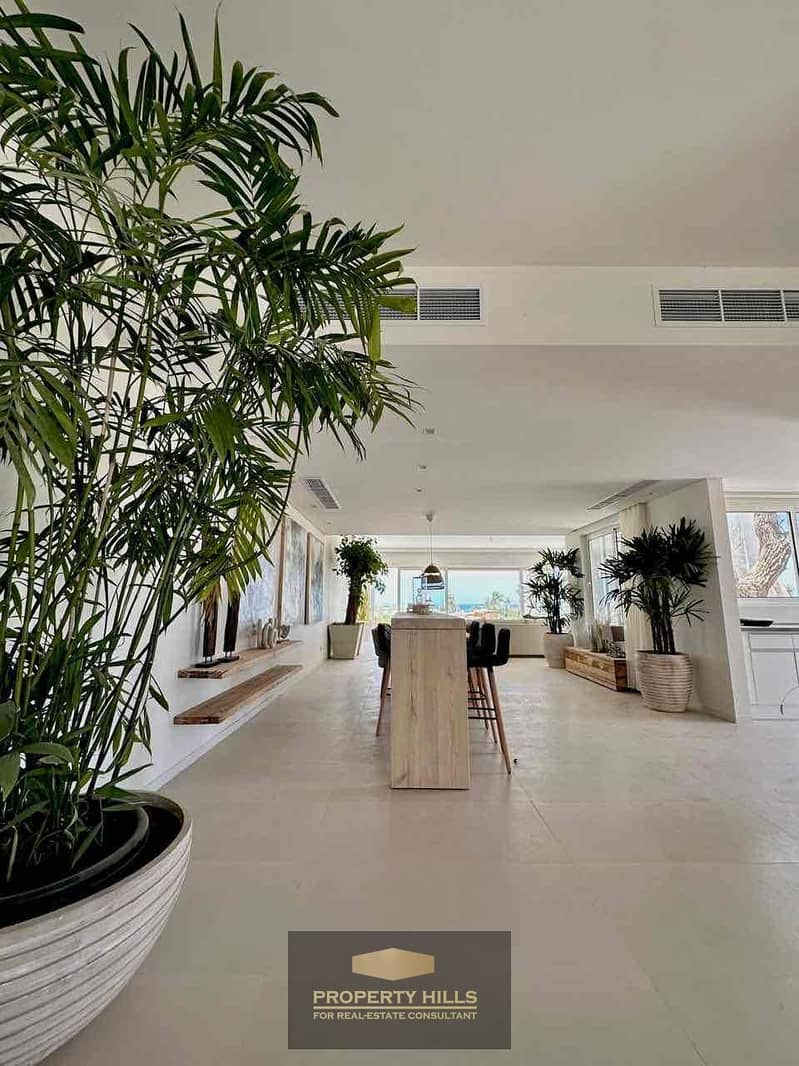 A stunning villa for sale in Marsa Bagoush with panoramic sea and lagoon views, next to Ras El Hekma. - Ansicht 5