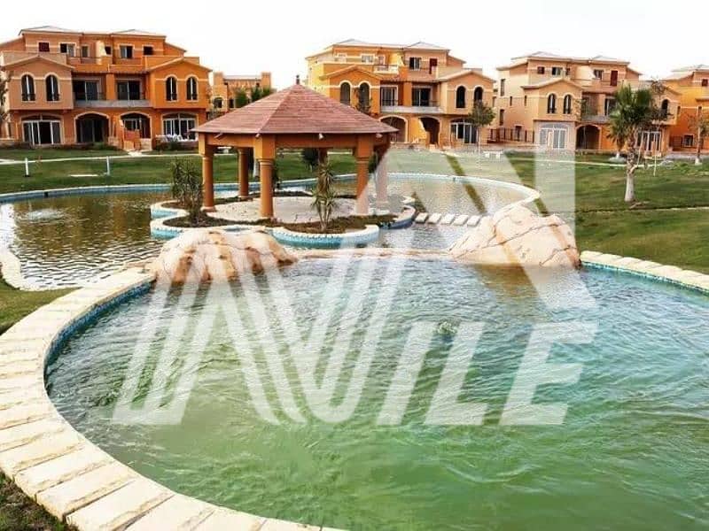 Fully Finished Townhouse With ACs For Sale Best View Below Market Price At Dyar Park - New Cairo - Więcej