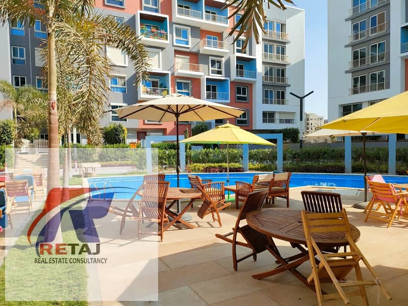 A distinctive apartment for rent in Fifth Settlement in Amorada Compound, ultra-super-lux finishing, swimming pool view, very prime location. - Ansicht 3