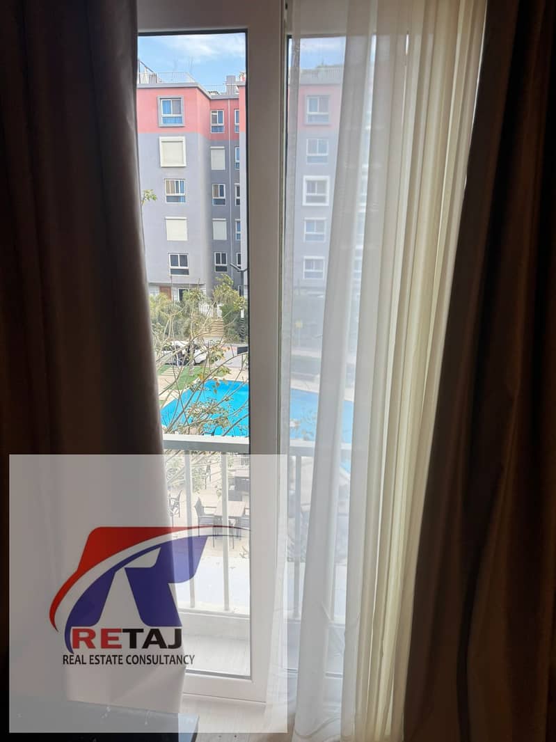 A distinctive apartment for rent in Fifth Settlement in Amorada Compound, ultra-super-lux finishing, swimming pool view, very prime location. - Ansicht 4