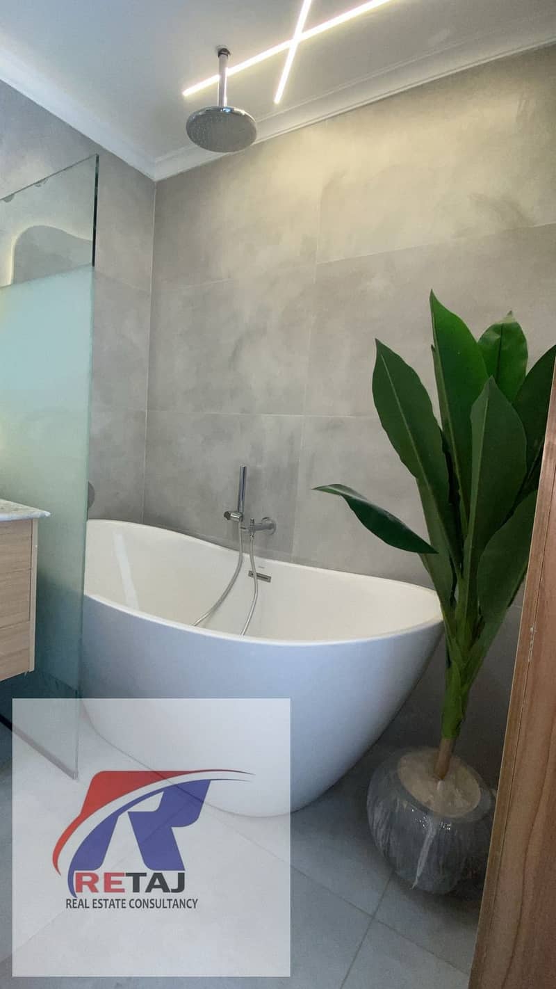 A distinctive apartment for rent in Fifth Settlement in Amorada Compound, ultra-super-lux finishing, swimming pool view, very prime location. - Ansicht 5