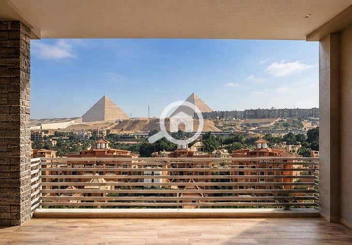 Studio for sale in front of the Pyramids and the Grand Egyptian Museum, invest in dollars with a down payment of only 784,000. - Widok 4