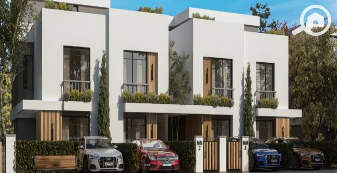 Townhouse villa for sale in Lugar Compound, New Sheikh Zayed - Widok 3