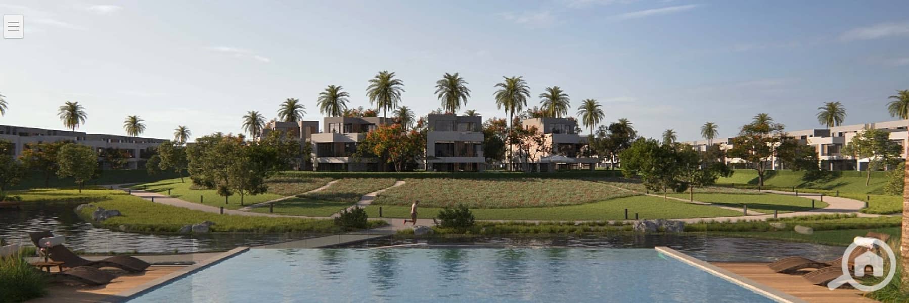 Townhouse villa for sale in Lugar Compound, New Sheikh Zayed - Widok 6