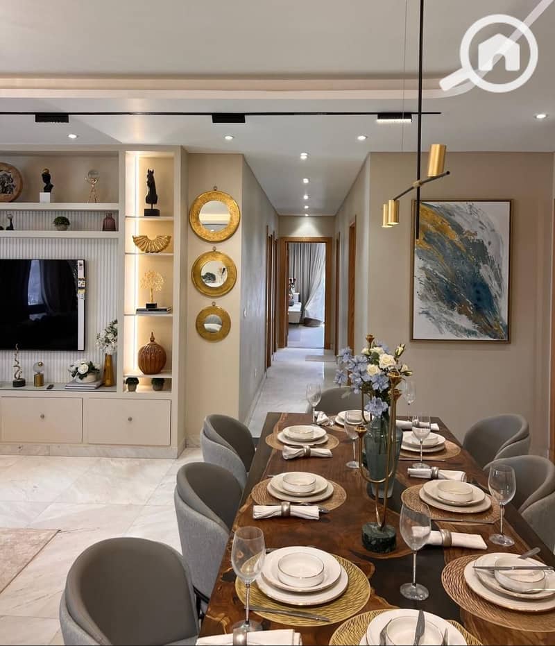 Apartment for sale, ready for immediate occupancy, in New Cairo, directly on South 90th Street, opposite the American University. - Ansicht 6