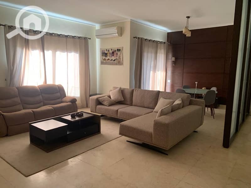fully furnished apartment at new cairo near AUC 2 bedrooms and 2 bathrooms - Widok 2