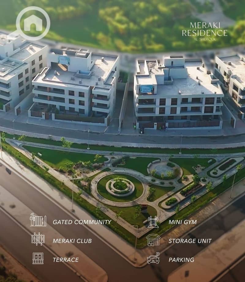 238m Fully Finished apartment Mini Compound, ,panoramic open view directly on MayFair TMG - Ansicht 5
