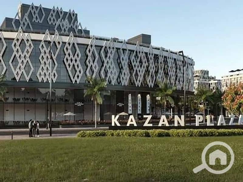 Office for rent 978m finished with air conditioning 15 rooms in Kazan Mall on Gamal Abdel Nasser Axis behind Mall of Arabia in front of Ayon Towers. - Widok 2