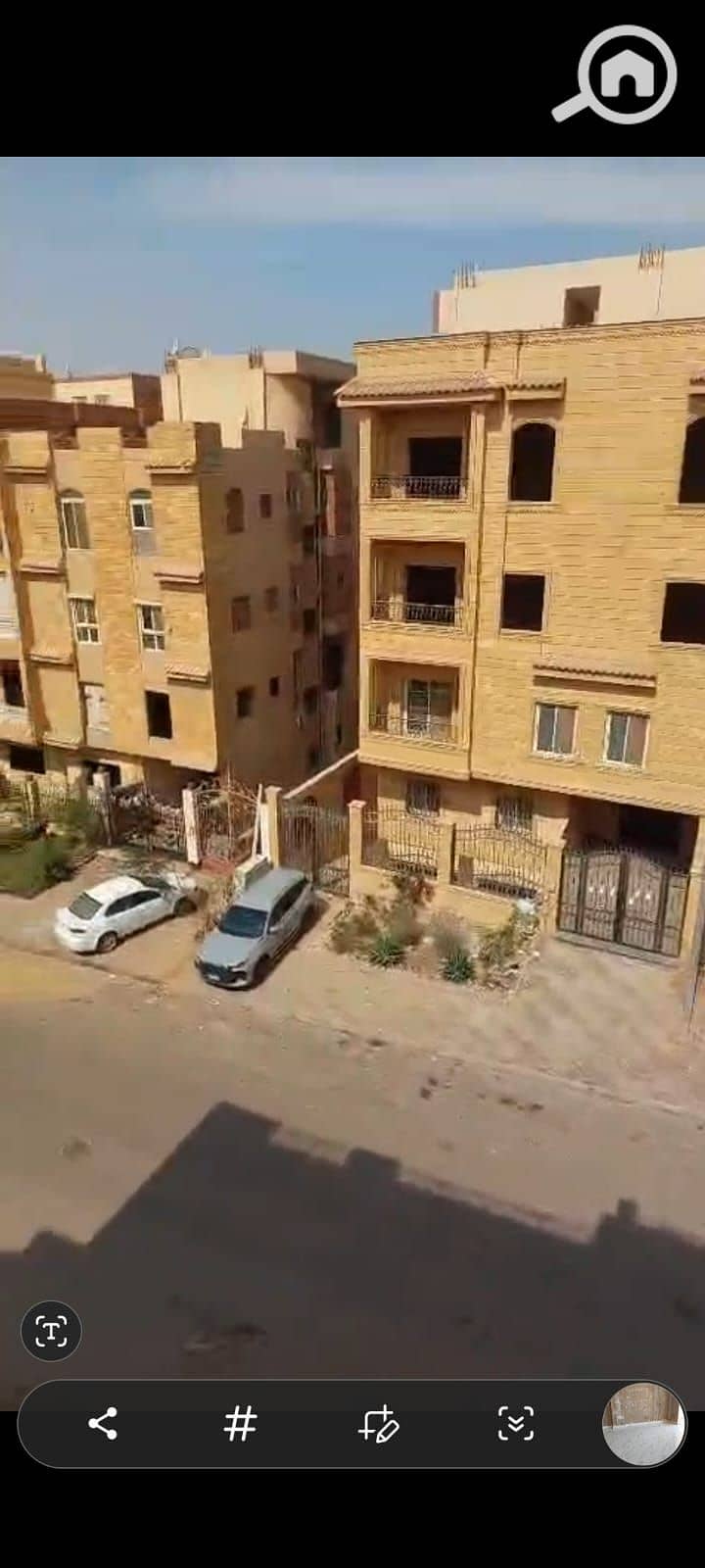 Your unit in Gardenia Heights 3 is close to the Mohamed Naguib Axis. Immediate delivery, full floor, the apartment is 3/4 finished with only the final paint missing, in a populated area. - Widok 5