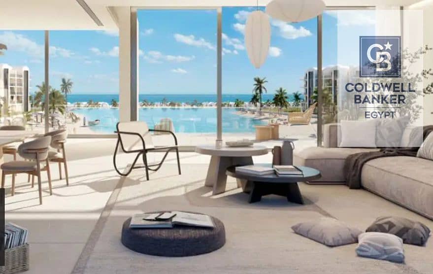 Luxury 3 bedrooms Chalet for Sale in Salt Ras El Hekma with Open Sea Views and 40% Cash Discount - Aanzicht 2