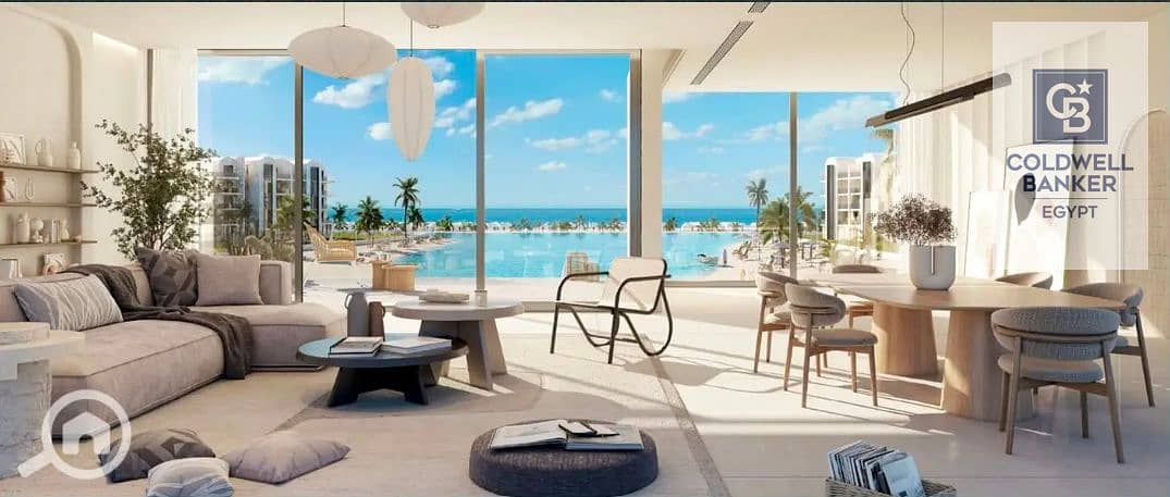 Luxury 3 bedrooms Chalet for Sale in Salt Ras El Hekma with Open Sea Views and 40% Cash Discount - Aanzicht 4