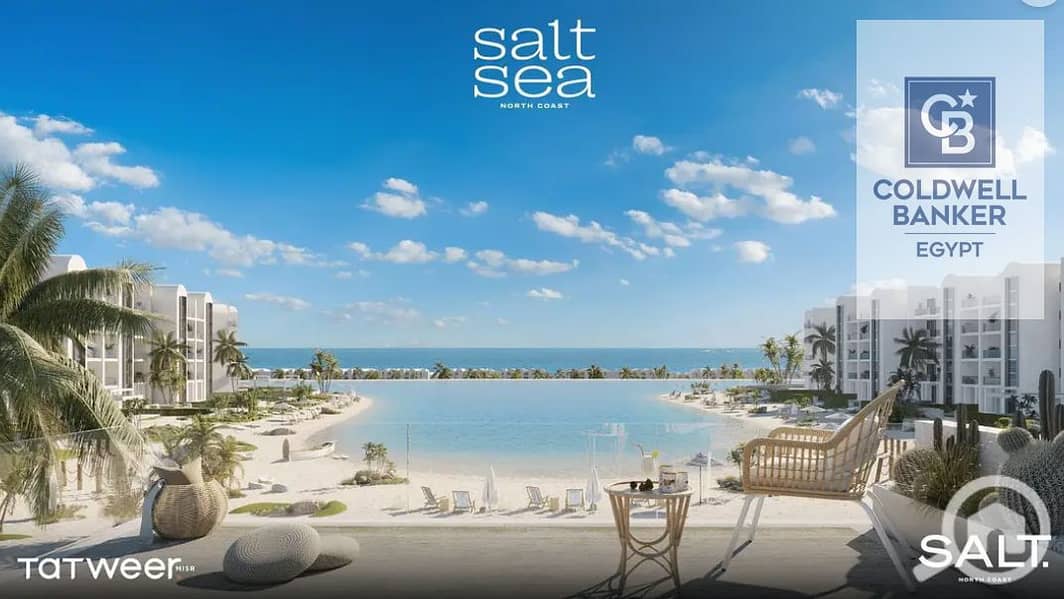 Luxury 3 bedrooms Chalet for Sale in Salt Ras El Hekma with Open Sea Views and 40% Cash Discount - Aanzicht 5