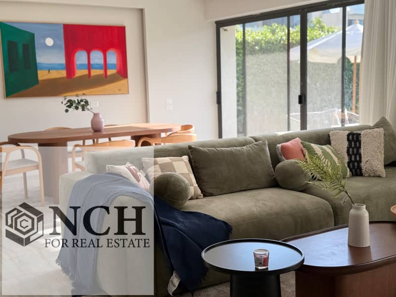 Luxury Furnished Apartment with Private Pool & Garden for Rent in Lake View Residence Experience a unique level of luxury and privacy - Widok 3