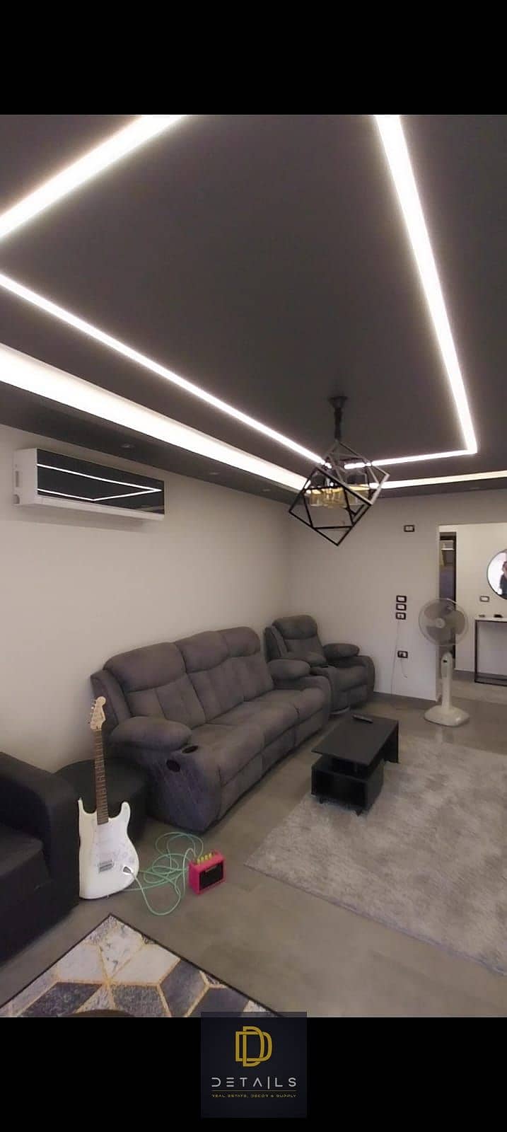For rent in "Janna 2" Sheikh Zayed - fully furnished hotel apartment 130m (3 rooms + 2 bathrooms), fourth floor, fully furnished with the latest furniture and appliances, ready for immediate occupancy. - Ansicht 6