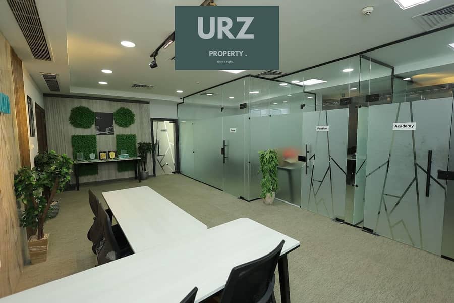 Fully finished office with ACs 10year installments in the New Capital near Taj Tower Paris Mall and Al Maqsad Ideal for business – pohled 2