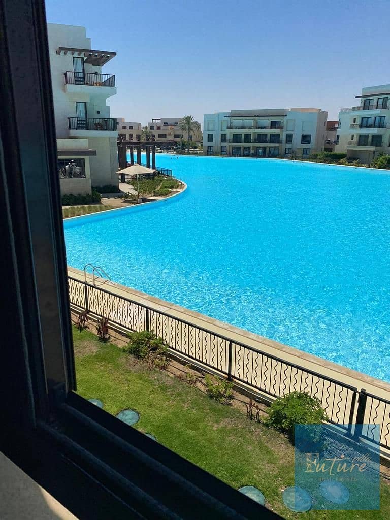 Chalet for rent marassi blanca sidi abdelraman first row lagoon 3 bedrooms luxurious furniture - Widok 3