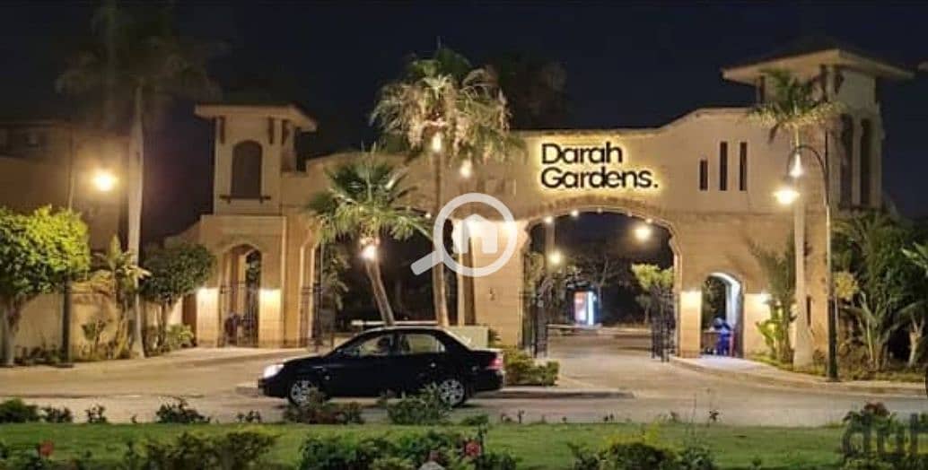Twin house for rent in Darah Gardens Compound, 6th of October City, behind Mall of Arabia and next to the Shooting Club. Area: Built-up area 400 sq m - Widok 2