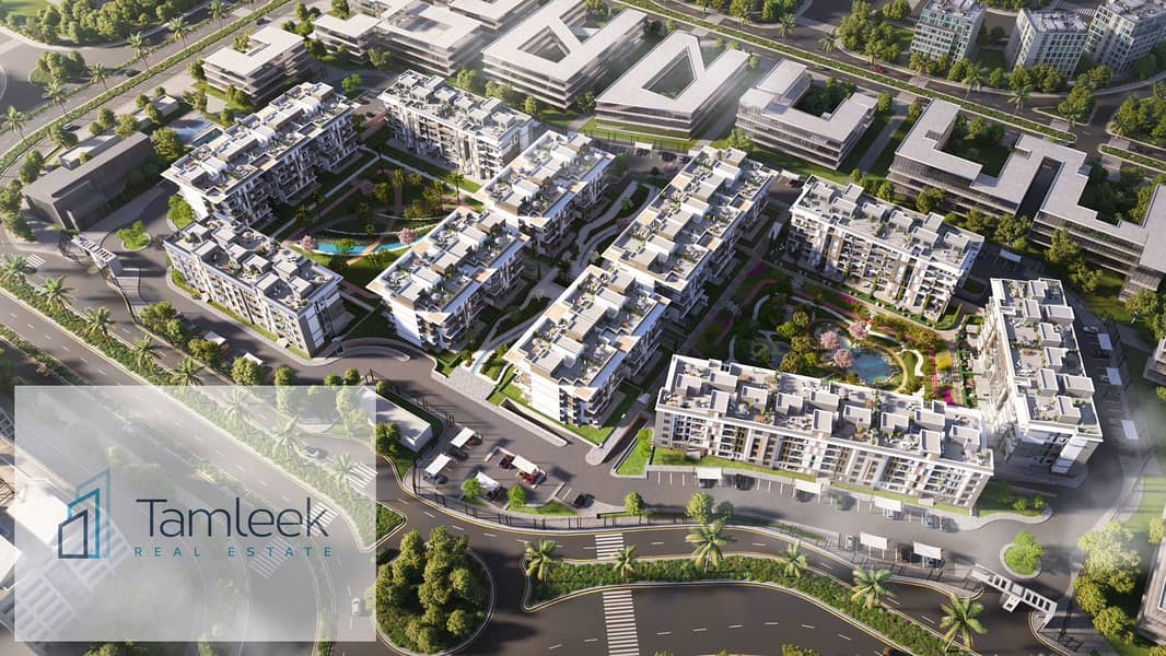 Apartment for sale in Begonia Compound, 2 bedrooms, 10% discount and 5% down payment | Near the American University, 10-year installments - Mehr