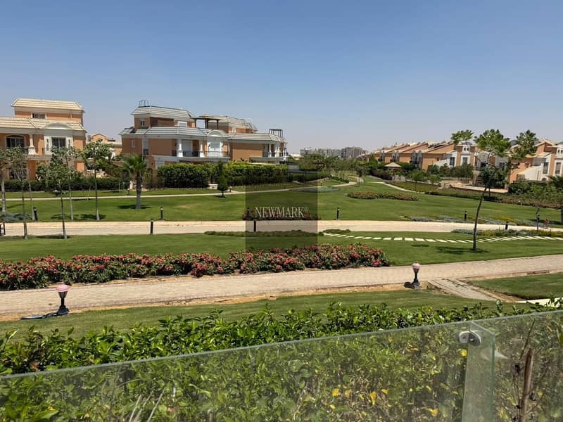 For Rent Twin house 315 m in Layan 4 bedrooms in Golden Square New Cairo 5th settlement Direct on Ben Zayed Road next to Villette and Mivida - Görünüm 2