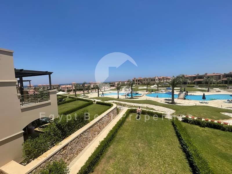 HOT DEAL Twin 4BD Sea View & Pool View Finished for sale Ready to Move in La Vista Gardens Ain Sokhna - Ansicht 5