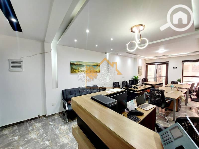 Distinctive office space for rent 180m (Smouha - Zaki Rajab Main Street - Brand Tower) 28,000 EGP monthly - Ansicht 4