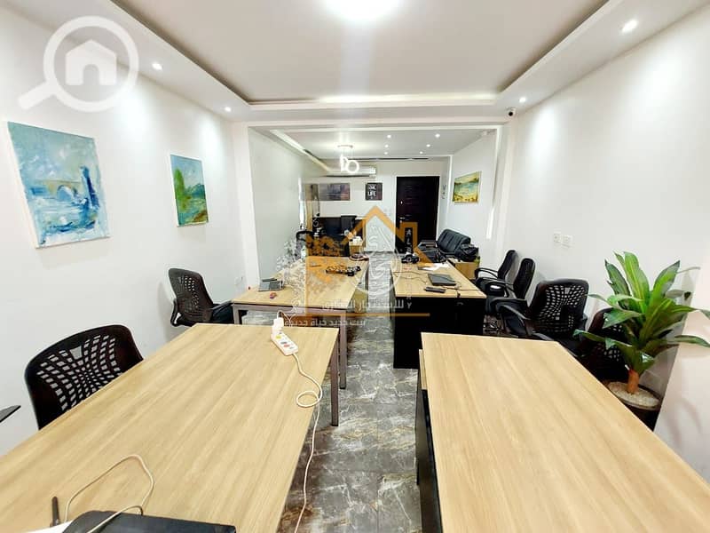 Distinctive office space for rent 180m (Smouha - Zaki Rajab Main Street - Brand Tower) 28,000 EGP monthly - Ansicht 5