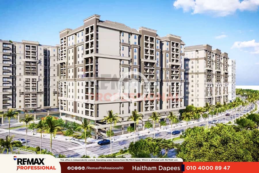 Apartment for sale 150m / Rushdy by the sea, Officers Buildings Mustafa Kamel, investment price includes garage space. - Ansicht 4