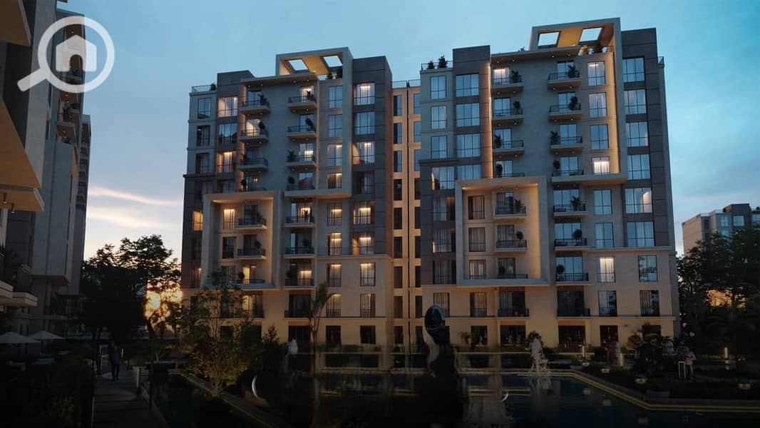 Your apartment in the Administrative Capital with a down payment of 95,000 and monthly installments for 12 years. 3 rooms in a 24-acre compound with a direct view of Central Park and close to important services in the R8 area. - Więcej