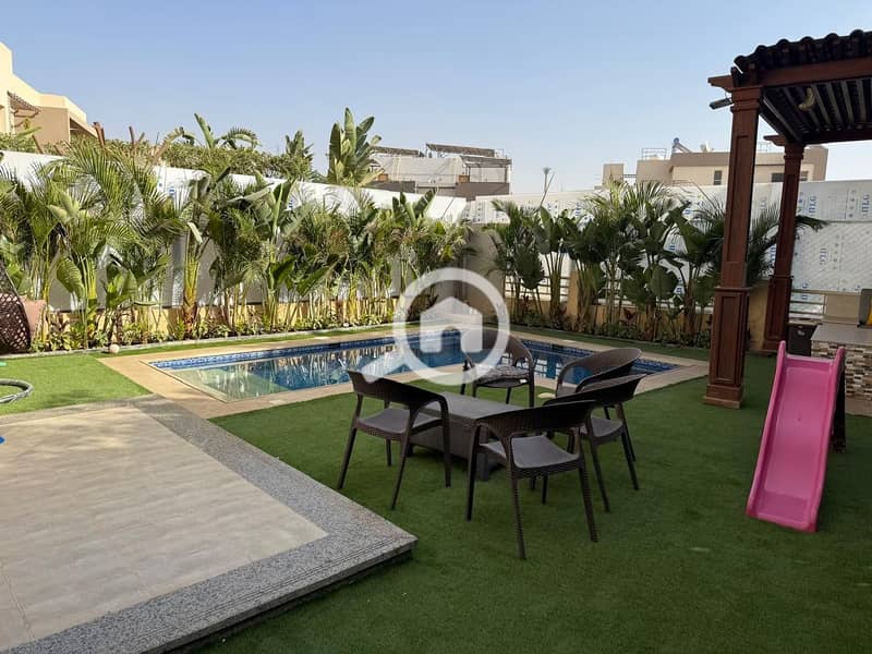 Twin house for sale in Grand Heights Compound, October, ultra-luxurious finishing with swimming pool - Widok 2