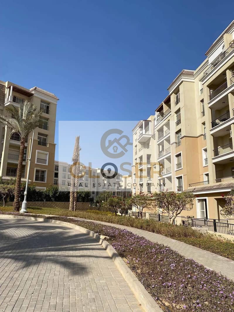 With only 210K downpayment & 12Ys installments Own an Apartment with huge Garden next to Madinaty - Sarai Compound – pohled 3