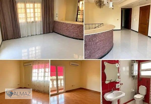Unfurnished duplex, 400 sq m, for rent in the Third District Villas, Fifth Settlement, located near the main 90th Street. - Ansicht 6