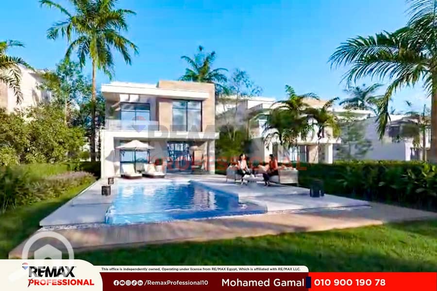 Open sea and pool view chalet for sale at Q Bay - North Coast - Ansicht 3
