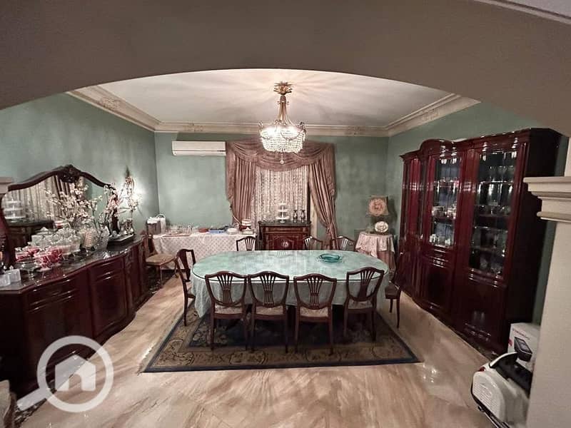 Villa for sale in Al Rehab 2 - Model Z - Land area 980 sq m - Built-up area 520 sq m - With private swimming pool - Ultra super lux furnished Locat - Widok 5