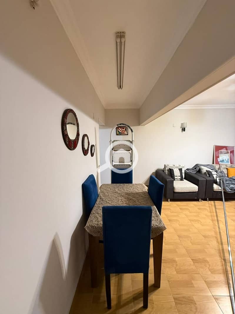 Furnished apartment for rent in Zahraa El Maadi on Al Zahraa main street next to Wadi Degla Club and the Kuwaiti mosque, new mattresses and new air conditioners, first occupancy, area 100 m - Ansicht 5