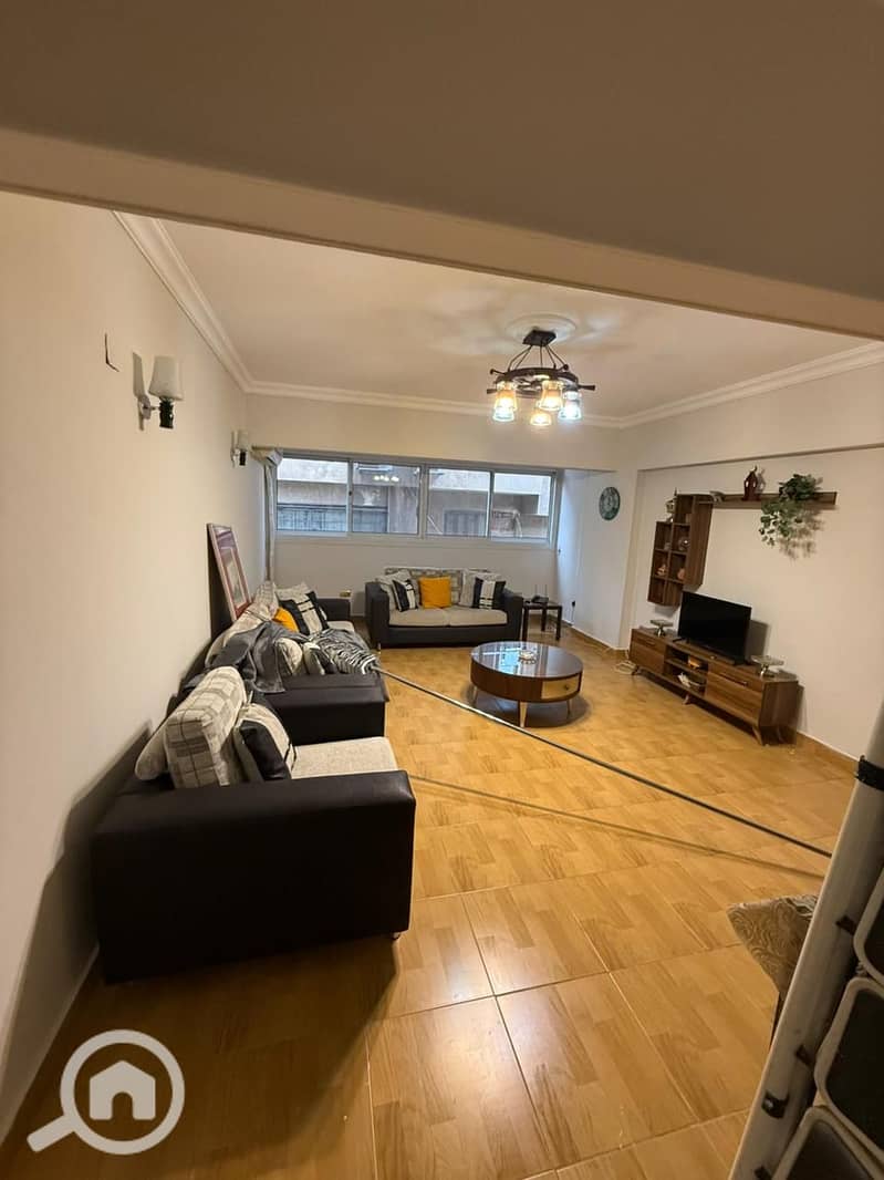 Furnished apartment for rent in Zahraa El Maadi on Al Zahraa main street next to Wadi Degla Club and the Kuwaiti mosque, new mattresses and new air conditioners, first occupancy, area 100 m - Ansicht 6