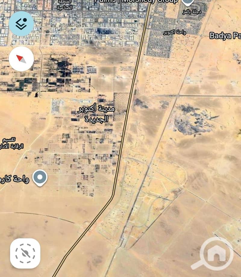 Prime Land for Sale in Beit Al Watan – North Airport Area – New October - Widok 5