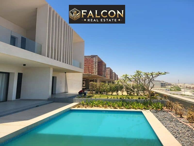 Villa for sale, 185 sqm, fully finished, for sale at a 31% discount or in installments of up to 9 years on the Shamabi Coast - Ansicht 2