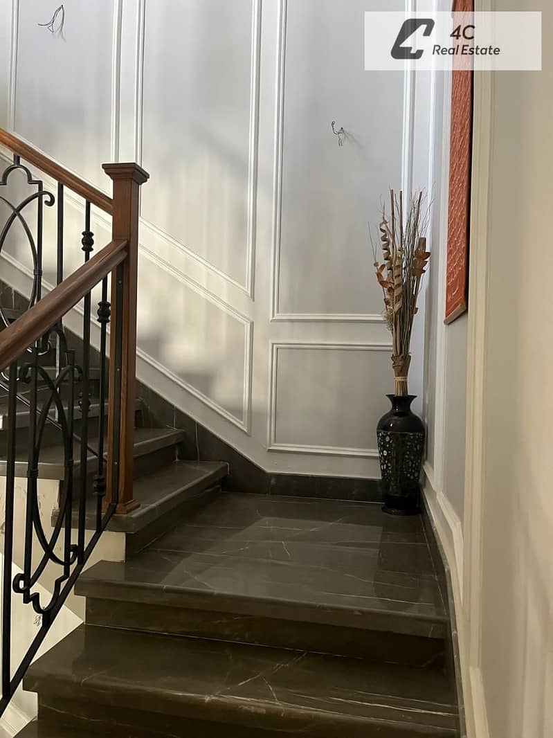 Lowest price in market twin house finished with Acs in hyde park ready to move 320m in fifth settlement new cairo - Widok 5