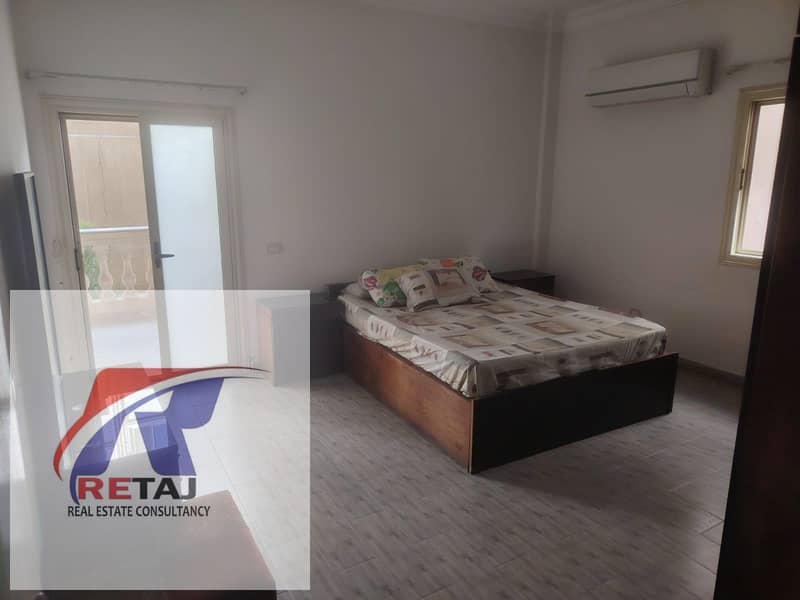 Ground floor apartment with garden for rent, furnished, in New Cairo, Second District . – pohled 6